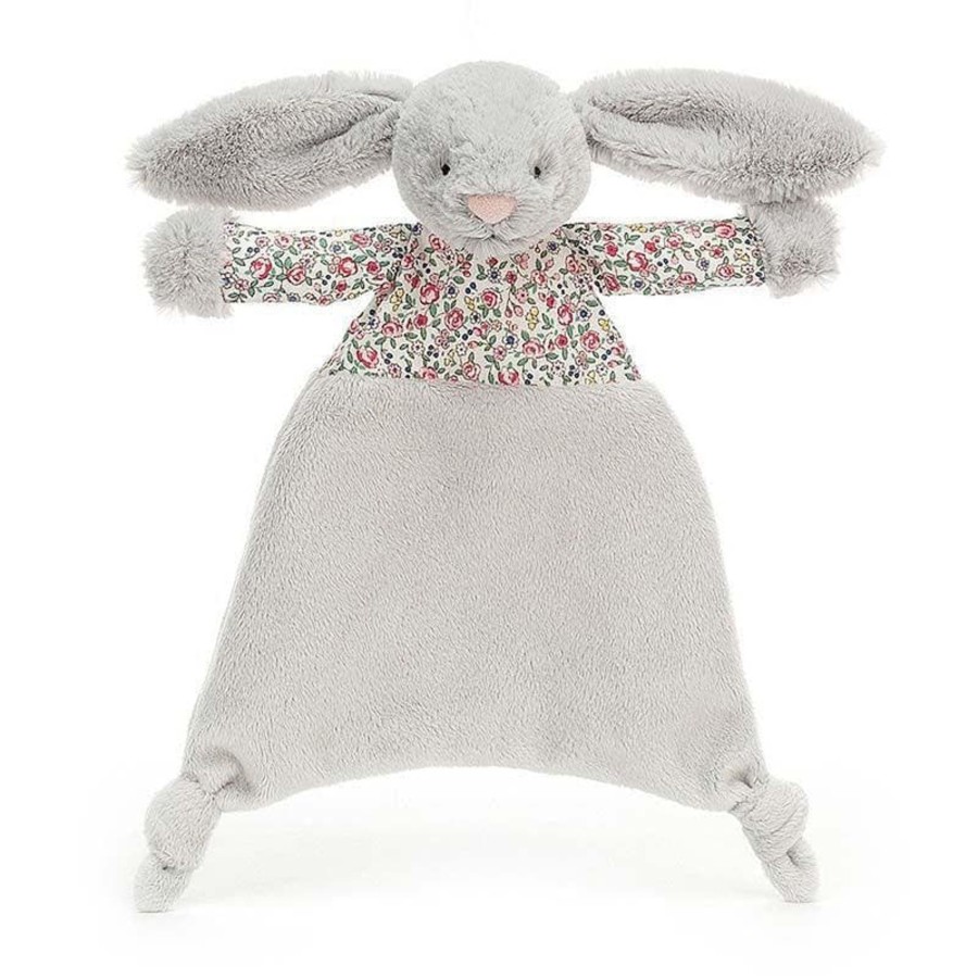 Babies & Toddlers Jellycat Soft Toys | Blossom Silver Bunny Comforter