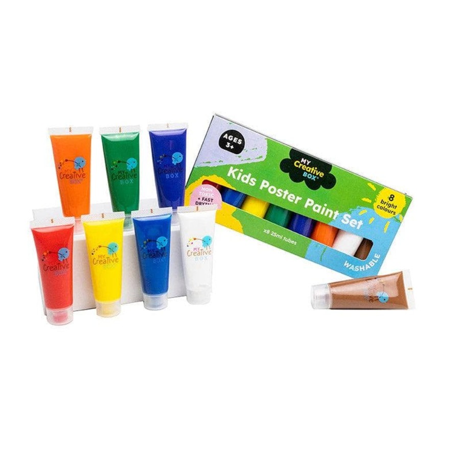 Kids Toys My Creative Box Colour & Paint | Poster Paint Set | 8 Colours