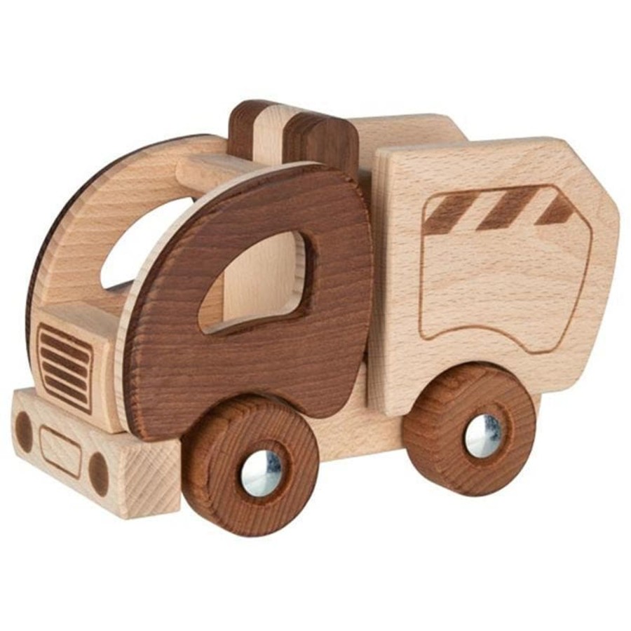 Kids Toys GOKI Toy Trucks | Garbage Truck - Nature