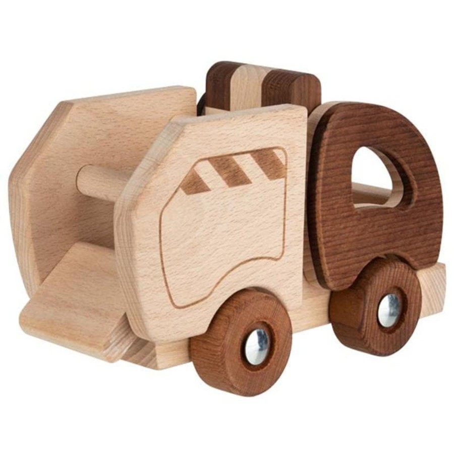 Kids Toys GOKI Toy Trucks | Garbage Truck - Nature