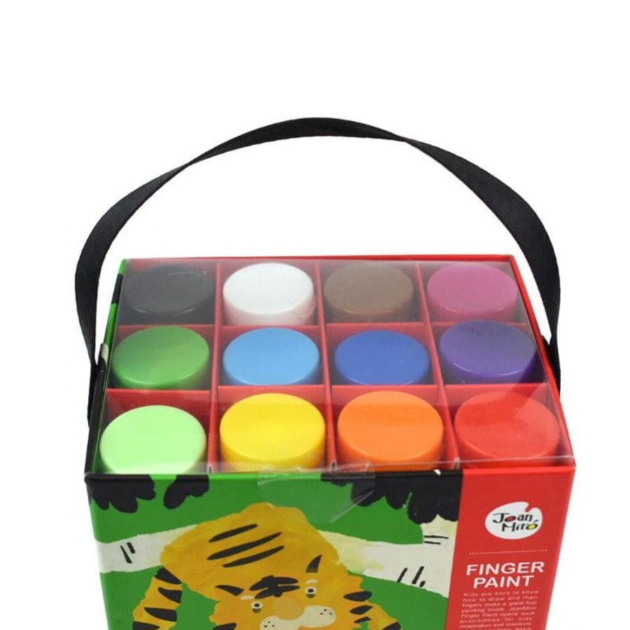 Kids Toys JarMelo Colour & Paint | Finger Paint - 12 Colors Set