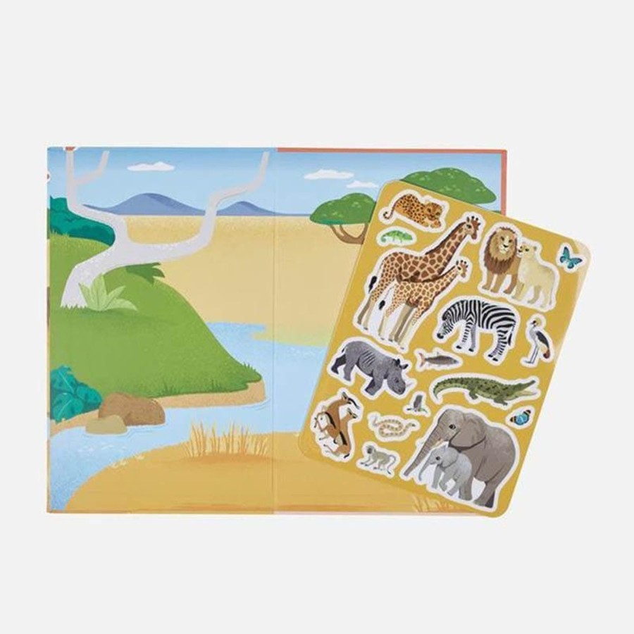 Kids Toys Tiger Tribe Literacy & Language | Movable Playbook - African Safari