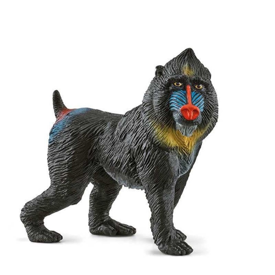 Kids Toys Schleich Animal Figurines | Mandrill