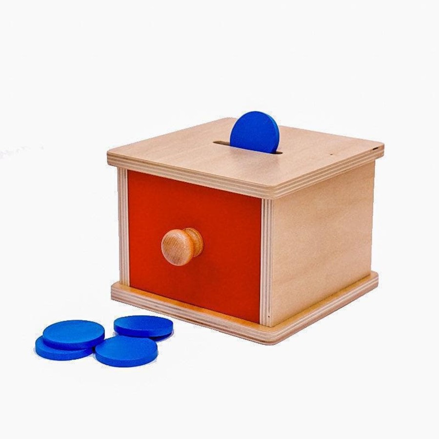 Kids Toys My Happy Helpers Wooden Toys | Object Permanence Coin Box