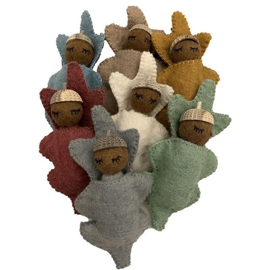 Kids Toys Papoose Felt Toys | Earth Acorn Babies 7Pc