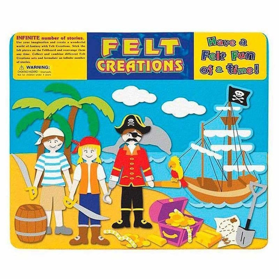 Kids Toys Felt Creations Pirate Ships | Pirate Ship