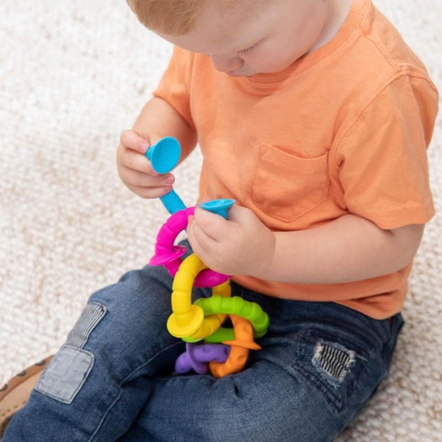 Babies & Toddlers Fat Brain Toys Teething Toys | Pipsquigz Ringlets