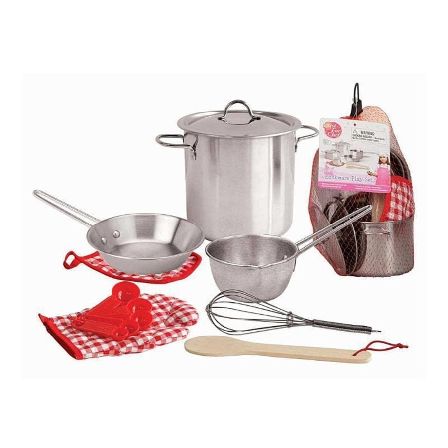 Kids Toys Kaper Kidz Kids Baking Sets | Stainless Steel Cooking Playset