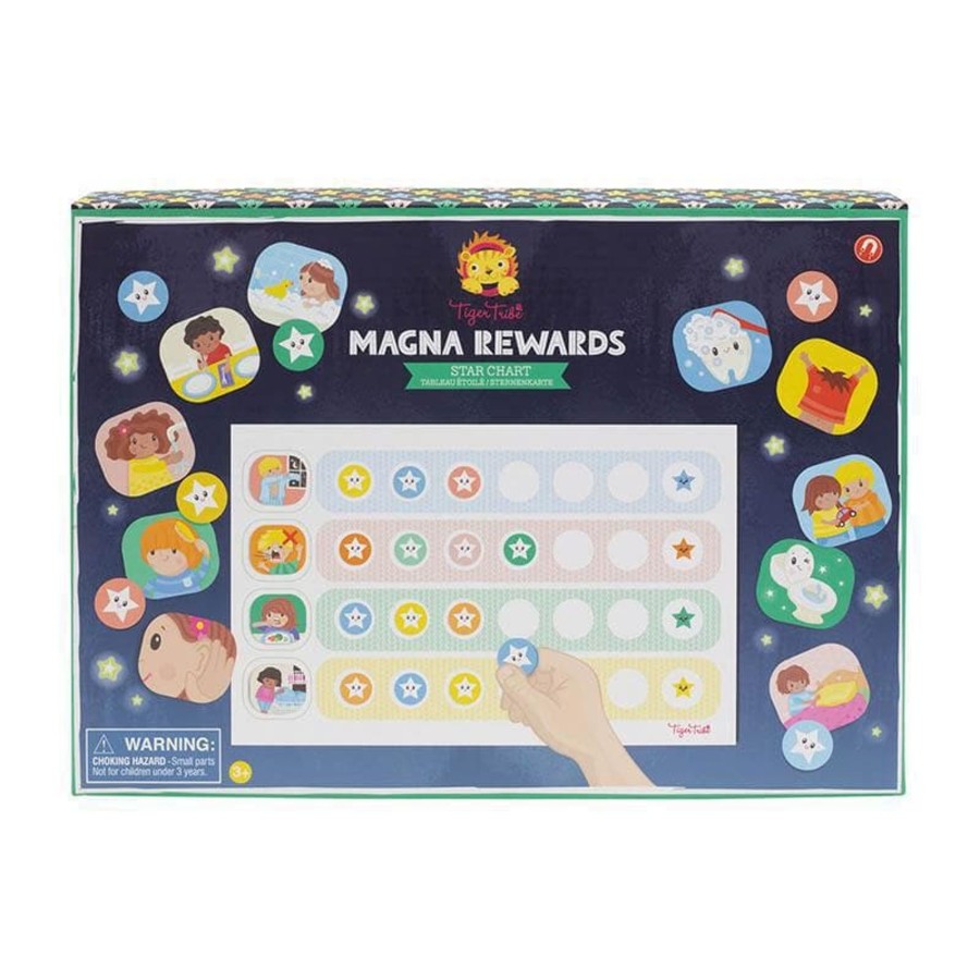 Kids Toys Tiger Tribe Montessori Toys | Magna Rewards - Star Chart