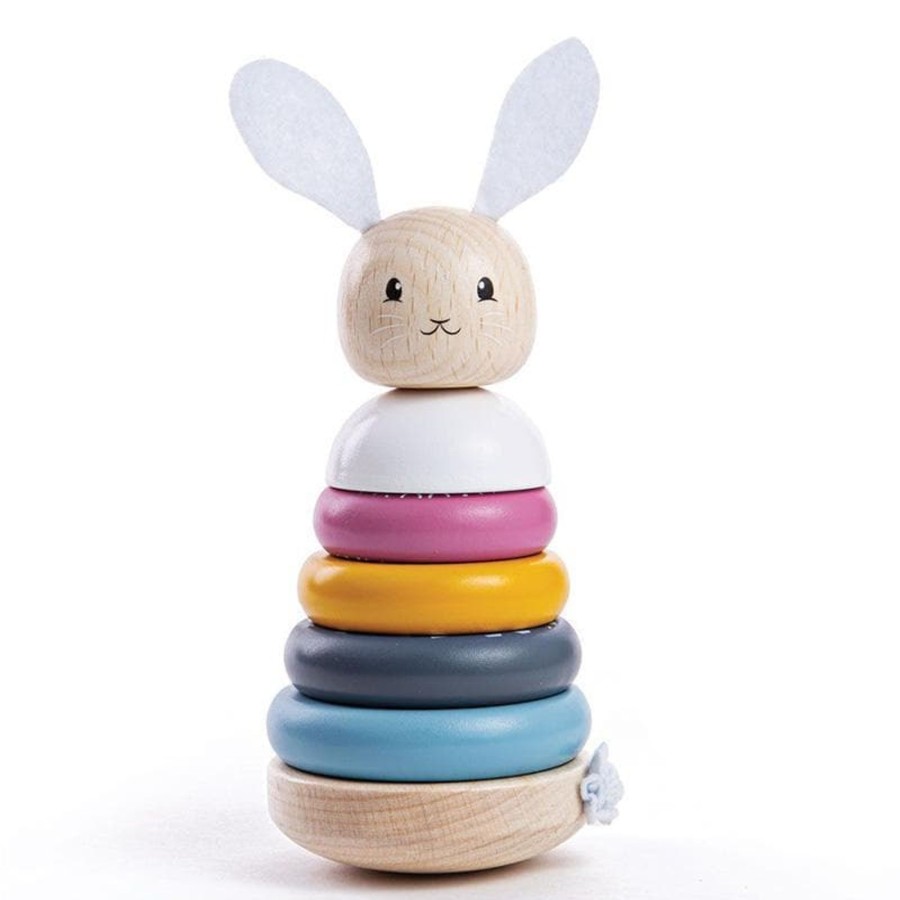 Babies & Toddlers Bigjigs Stacking Toys | Rabbit Stacking Rings