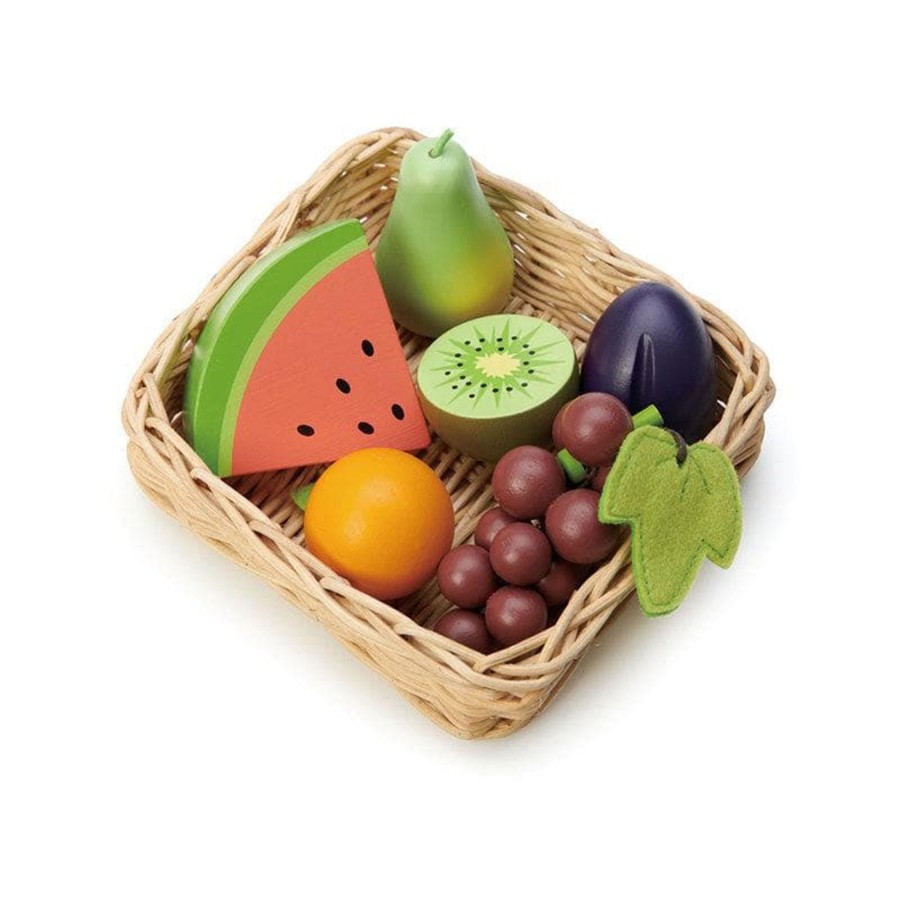 Kids Toys Tender Leaf Toys Kitchen Accessories | Fruity Basket