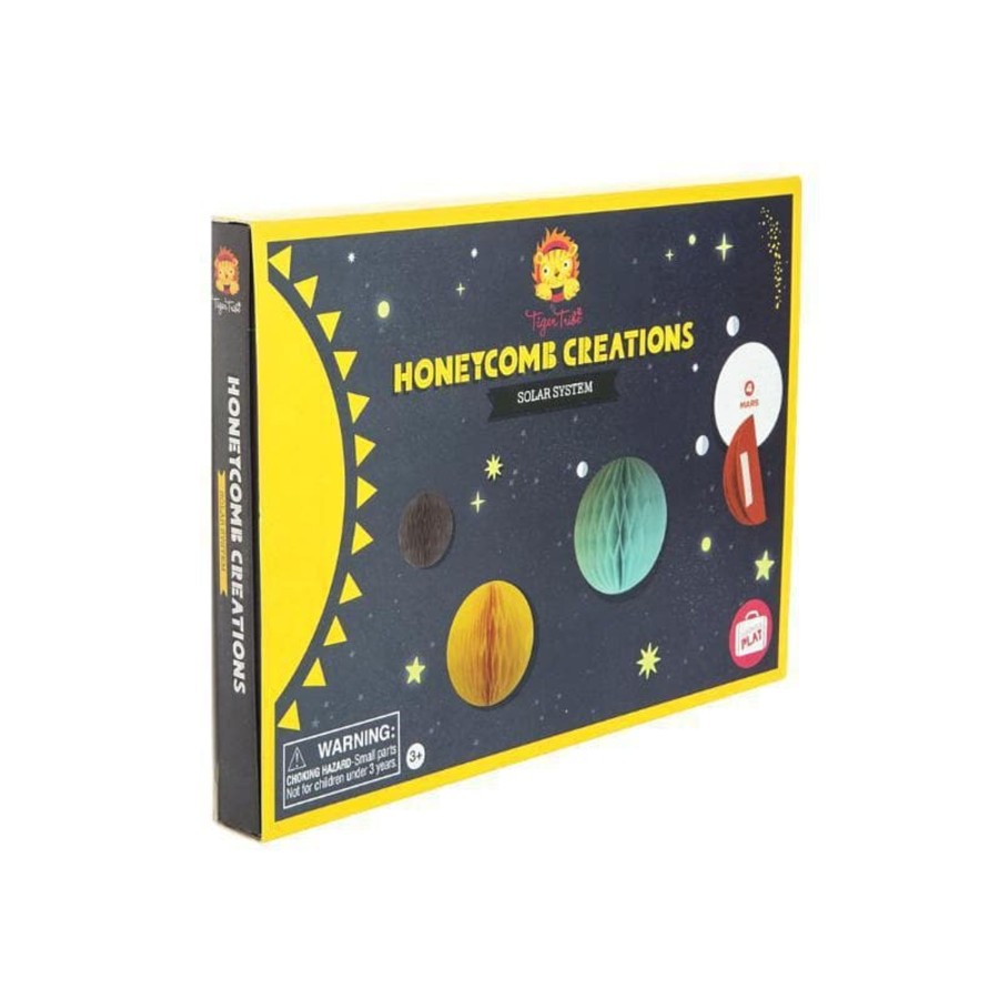 Kids Toys Tiger Tribe Craft Kits | Honeycomb Creations - Solar System