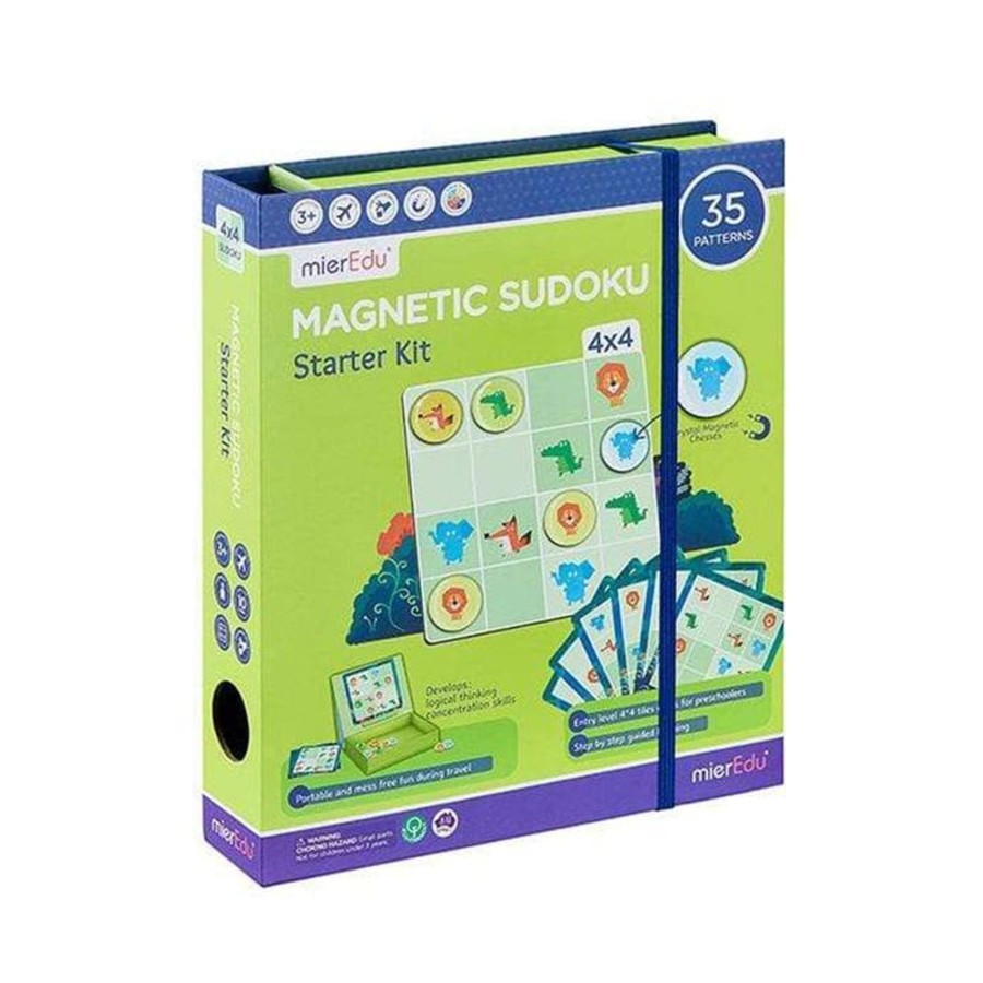 Kids Toys mierEdu Magnetic Play Sets | Magnetic Sudoku - Starter Kit