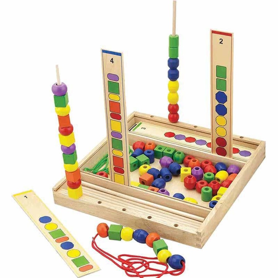 Kids Toys Viga Toys Math & Numeracy | Beads Sequence