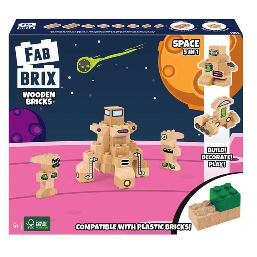 Kids Toys FabBrix Construction Blocks | Space Blocks