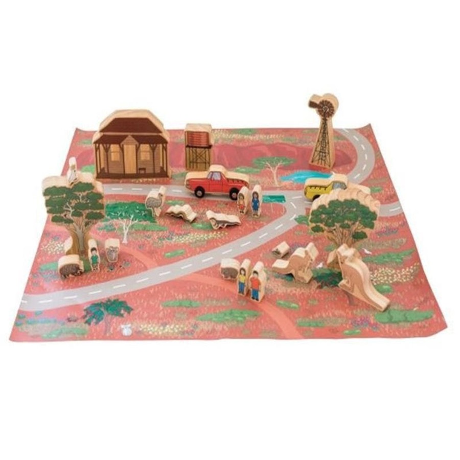 Kids Toys The Freckled Frog Small World Play | My Australian Outback