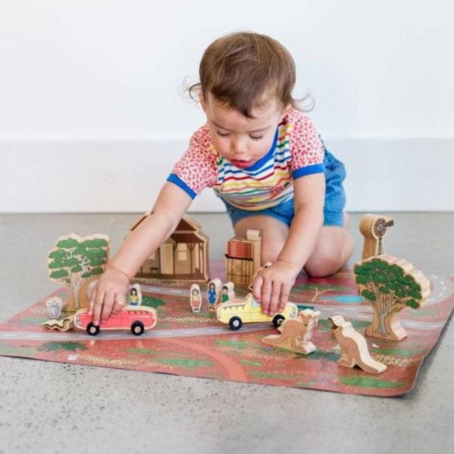 Kids Toys The Freckled Frog Small World Play | My Australian Outback