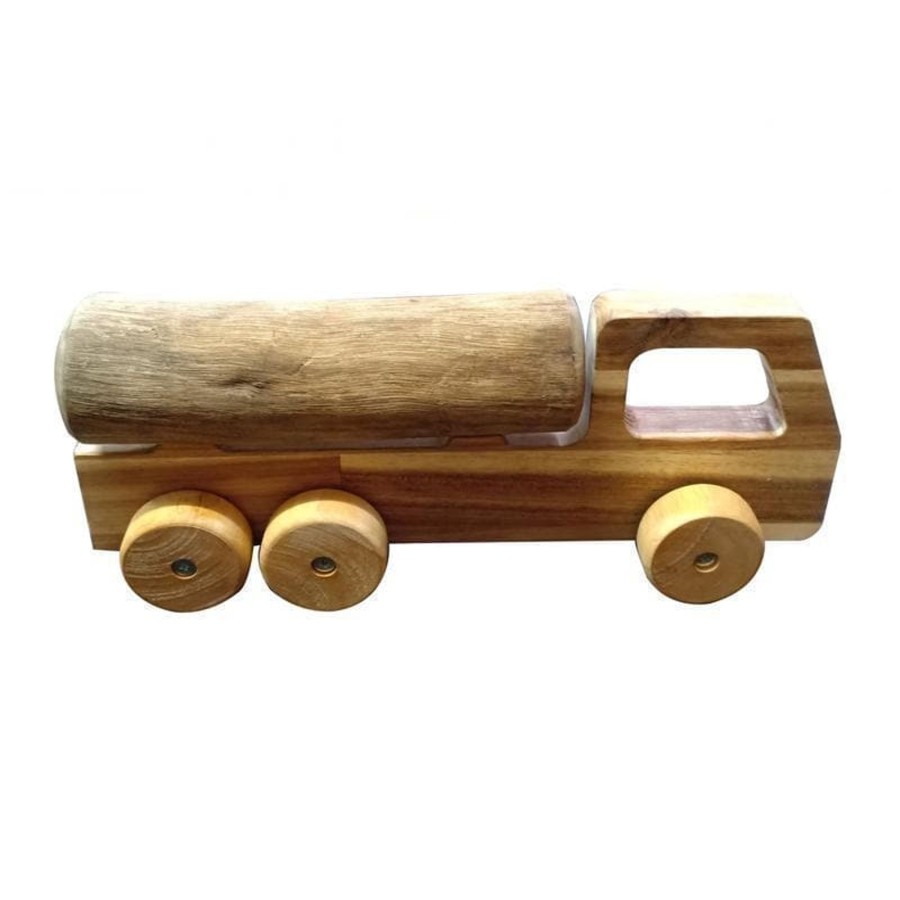 Kids Toys Qtoys Steiner/Waldorf Inspired | Simple Wooden Tanker