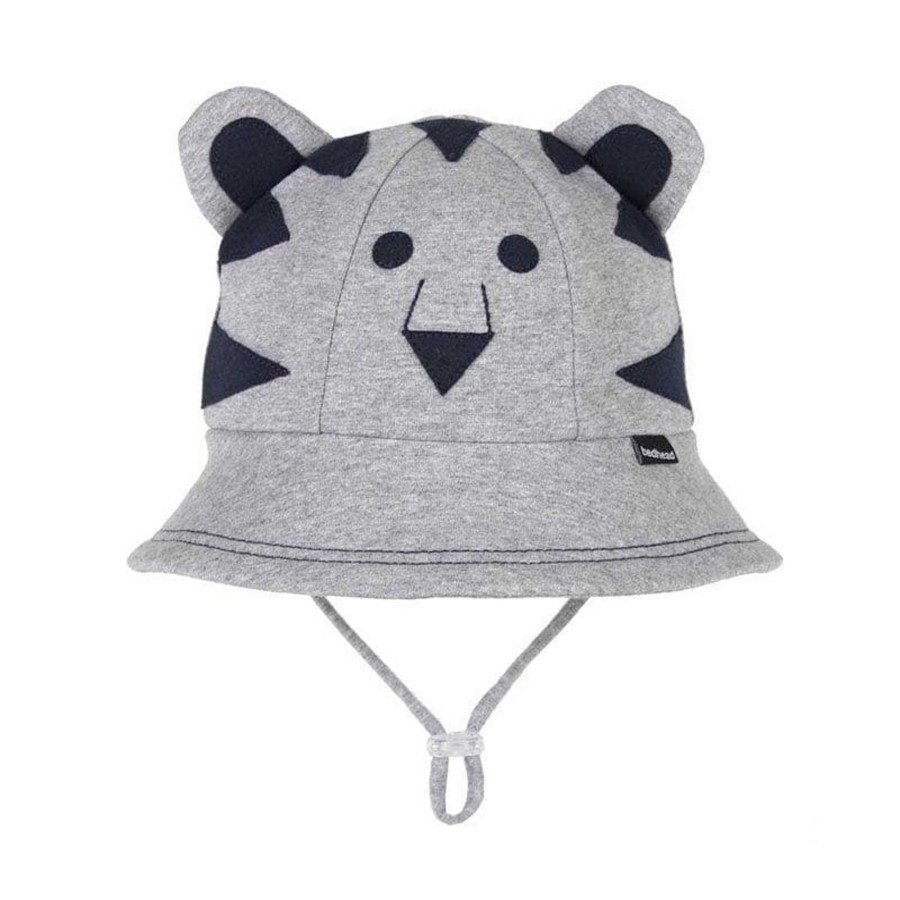 Kids Toys Bedhead Hats Outdoor Toys | Lil' Tiger Toddler Bucket Hat - Grey Marle