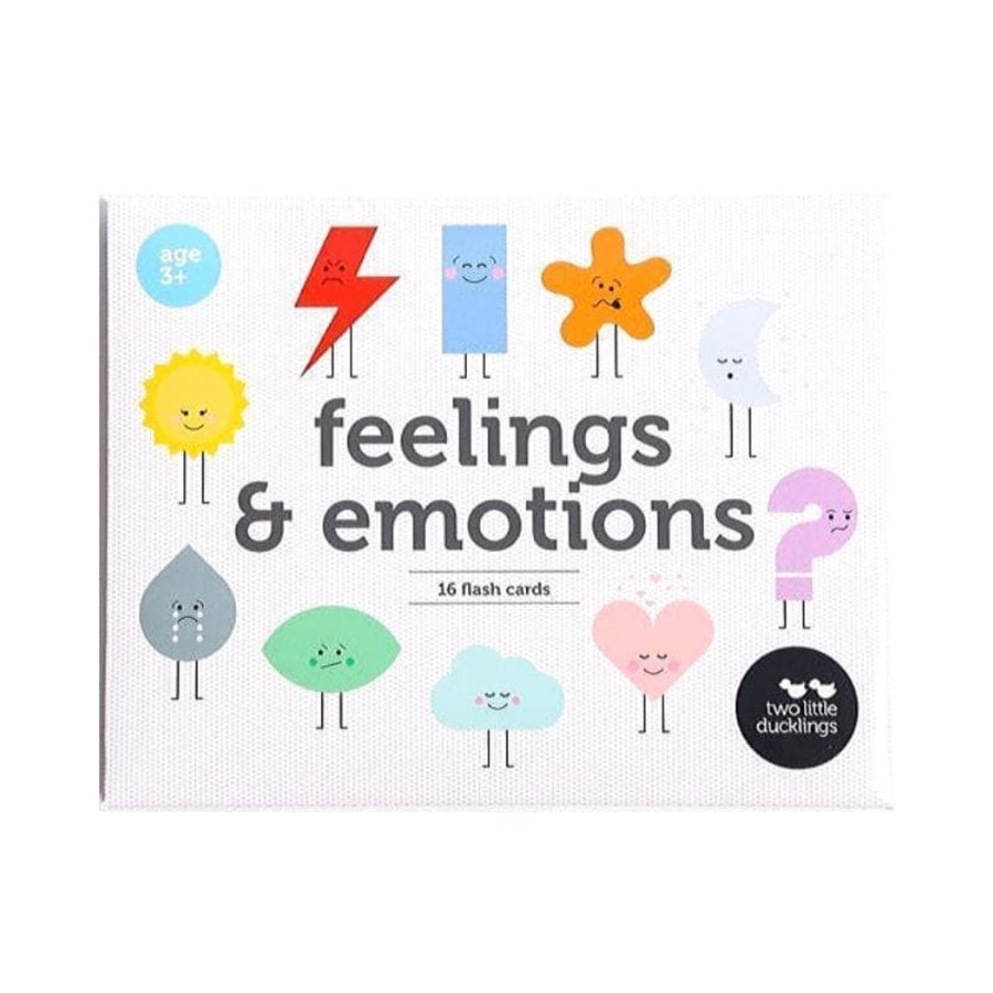 Kids Toys Two Little Ducklings Mindfulness | Feeling And Emotion Flashcards Set