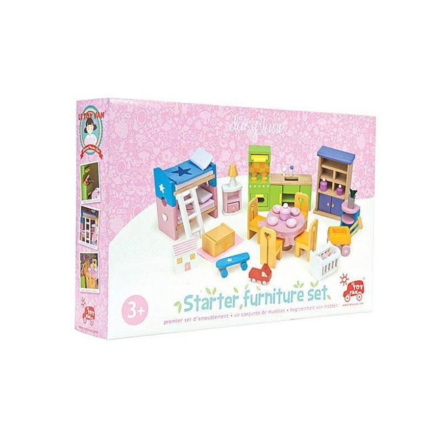 Kids Toys Le Toy Van Doll House Furniture | Daisylane Starter Furniture Set