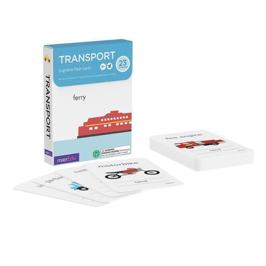 Kids Toys mierEdu Flashcards | Cognitive Flash Cards - Transport