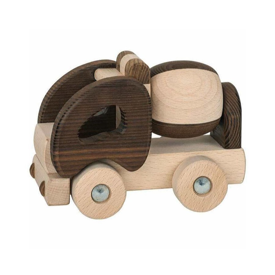 Kids Toys GOKI Steiner/Waldorf Inspired | Goki Nature Cement Mixer