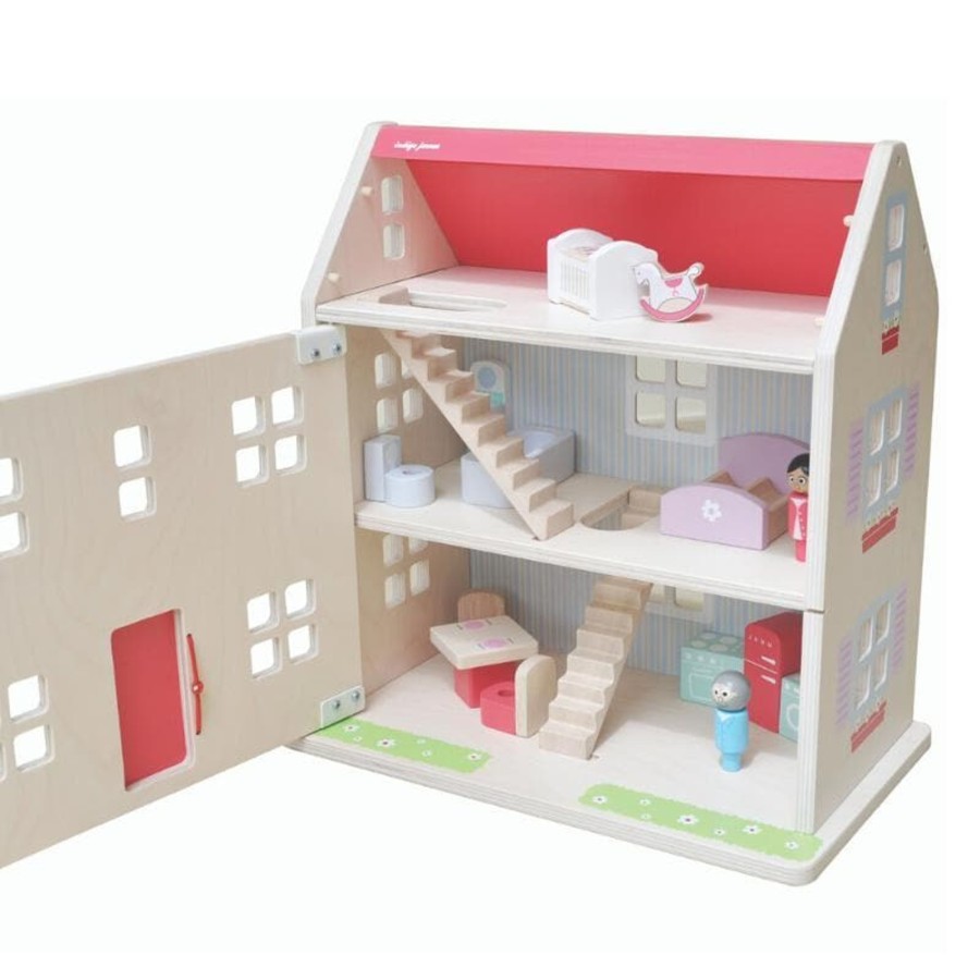 Kids Toys Indigo Jamm Wooden Doll Houses | Hascombe House