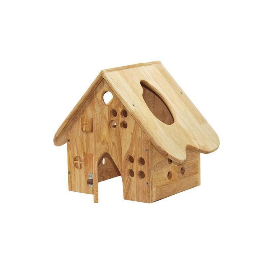 Kids Toys Qtoys Wooden Toys | Wooden Barn House