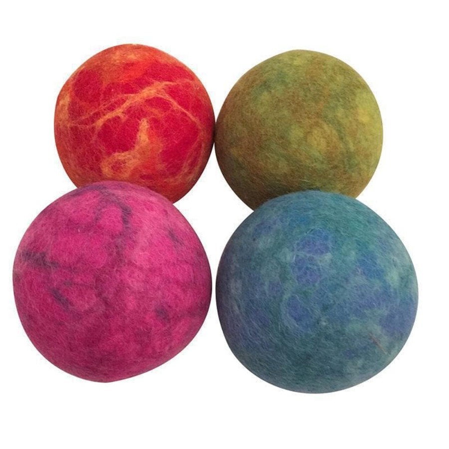 Kids Toys Papoose | Marble Balls 7Cm/4Pc