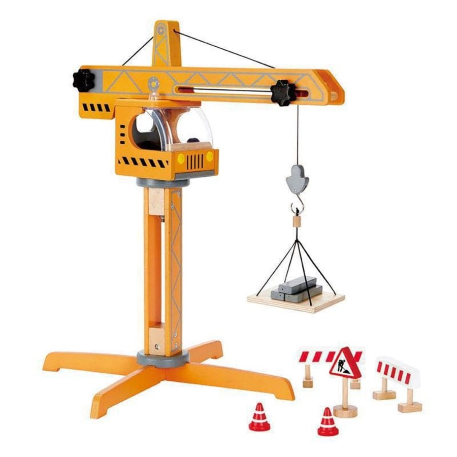 Kids Toys Hape Construction Vehicle Toys | Crane Lift