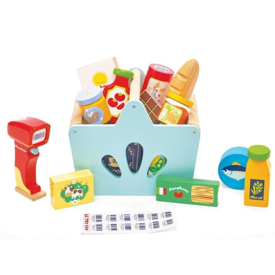 Kids Toys Le Toy Van Kitchen Accessories | Honeybake Groceries & Scanner