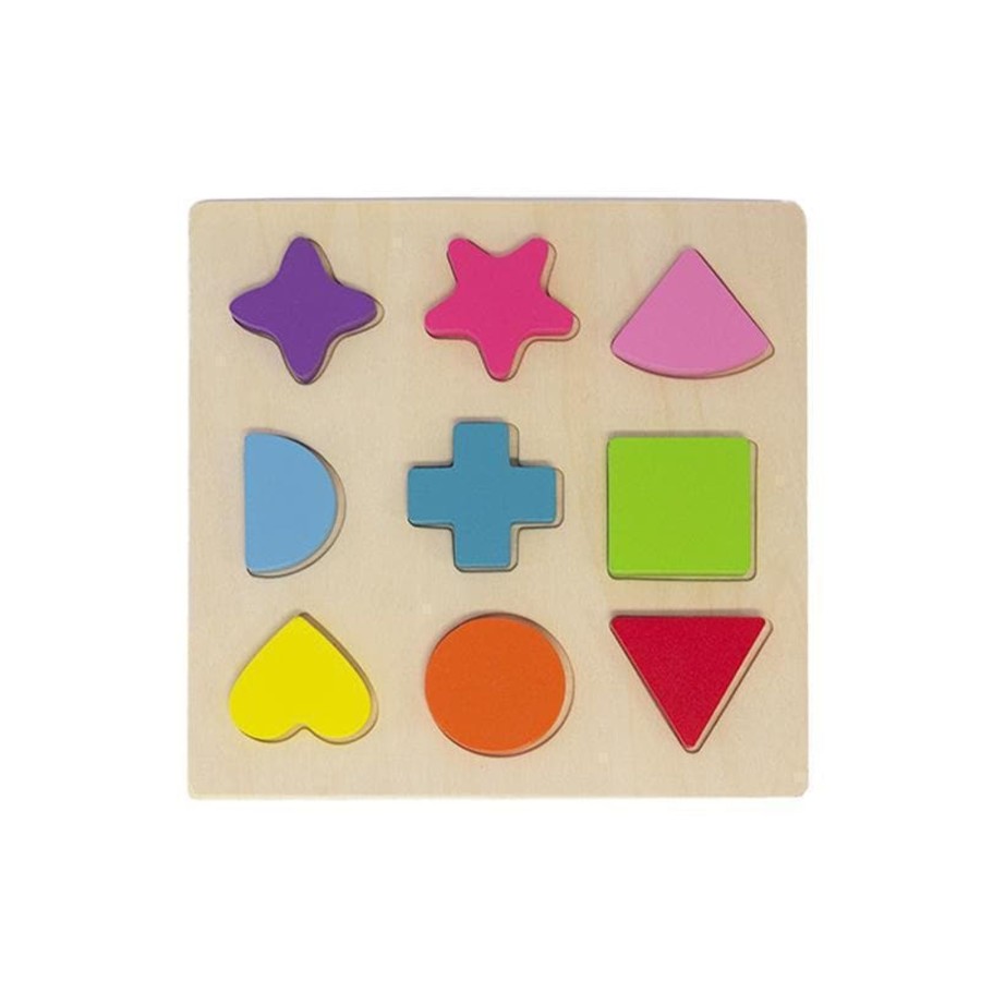 Kids Toys My Happy Helpers Wooden Puzzles | Shapes Puzzle