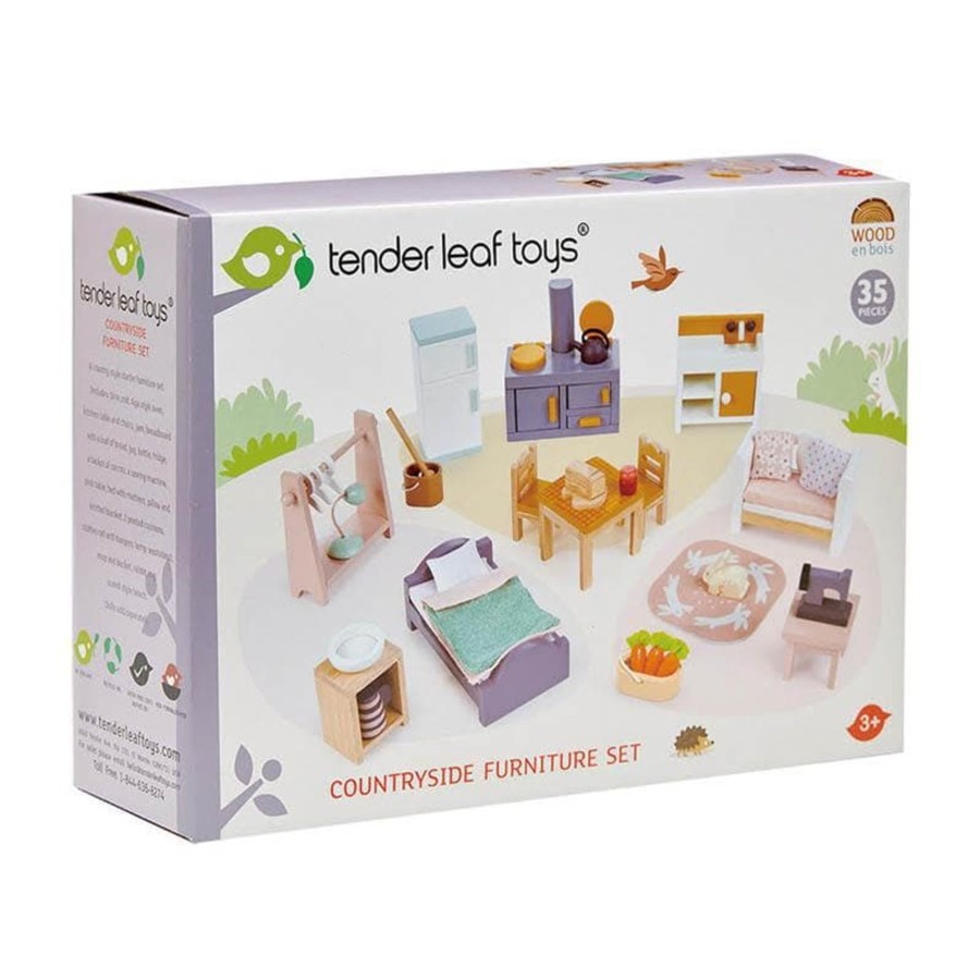 Kids Toys Tender Leaf Toys Doll House Furniture | Countryside Starter Set