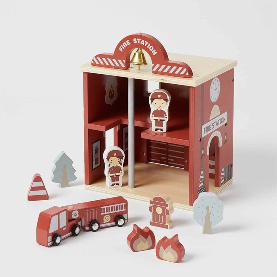 Kids Toys Zookabee Fire Truck Toys | Fire Station Set