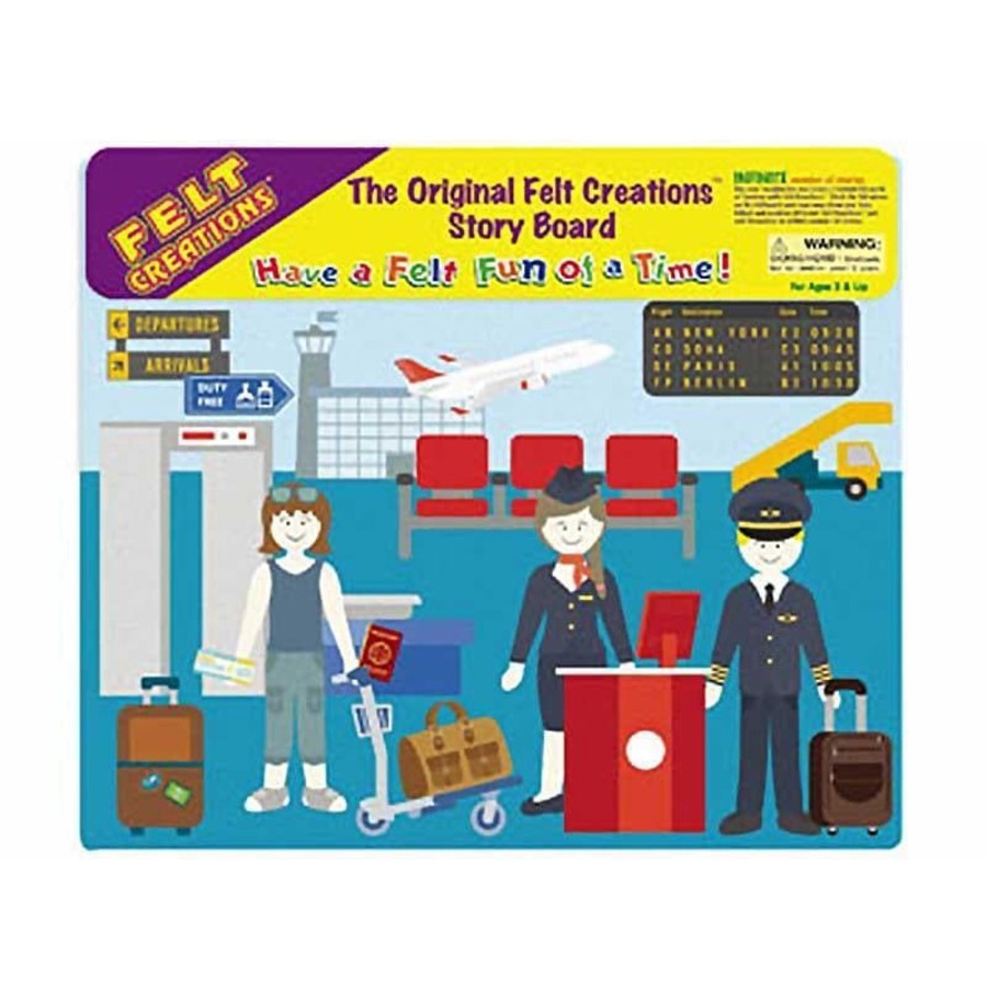 Kids Toys Felt Creations Felt Toys | Airport - Story Board