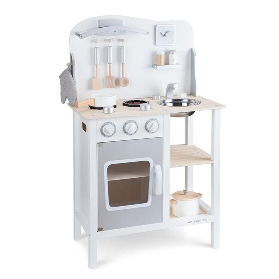 Kids Toys New Classic Toys Kids Kitchens | Kitchenette - White