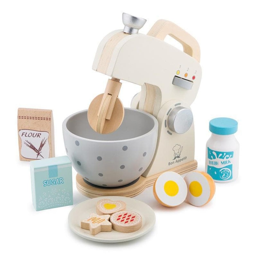 Kids Toys New Classic Toys Kitchen Accessories | Baking Set - White