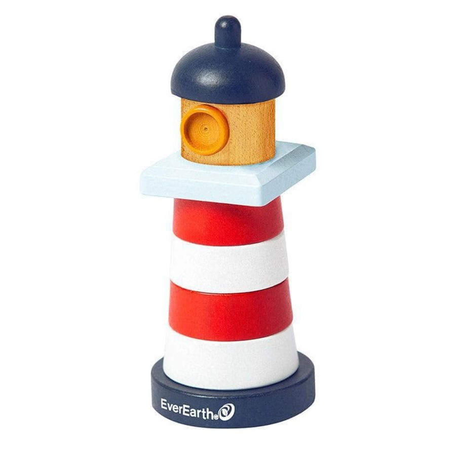 Kids Toys EverEarth Toy Boats | Stacking Light House