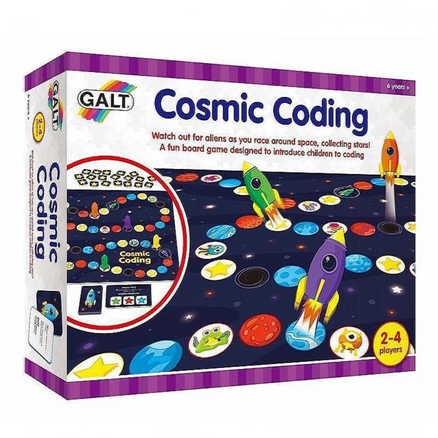 Kids Toys Galt Wooden Puzzles | Cosmic Coding Game