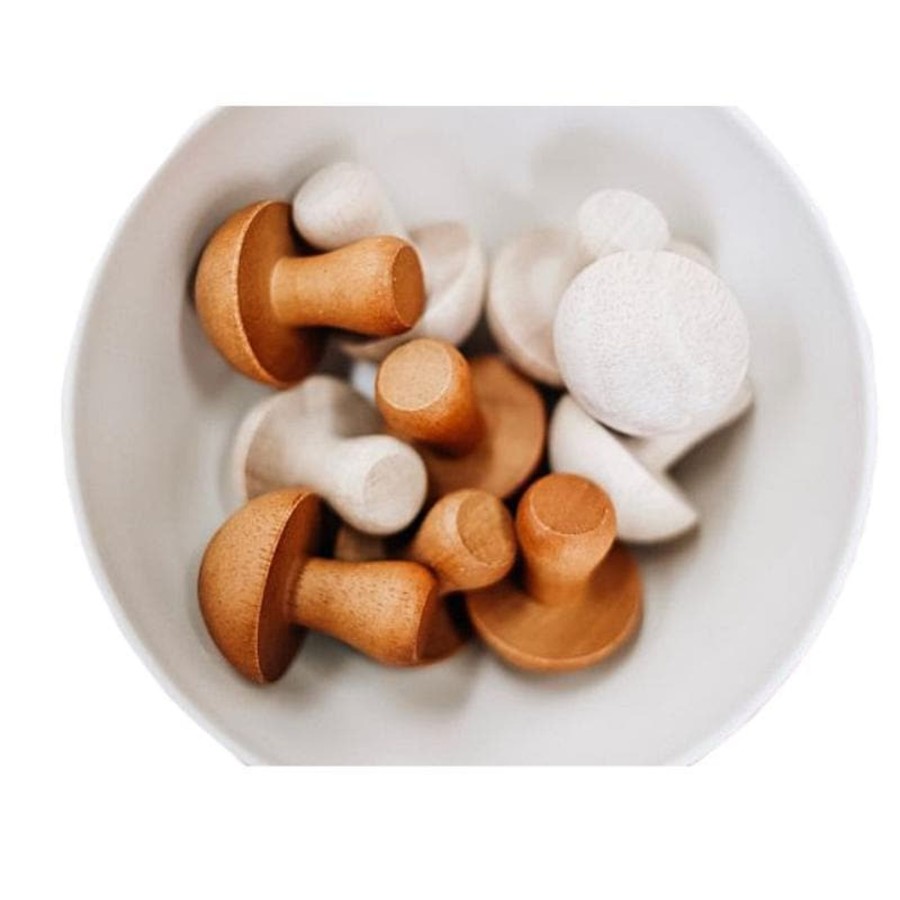 Kids Toys Qtoys Loose Parts Play | Mushroom Set Of 10