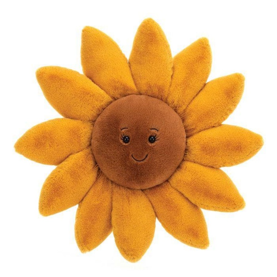 Babies & Toddlers Jellycat Soft Toys | Jellycat Fleury Sunflower Yellow