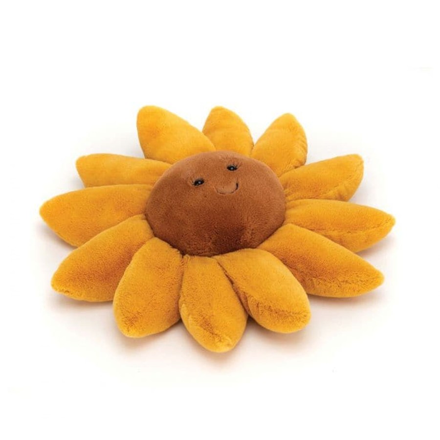 Babies & Toddlers Jellycat Soft Toys | Jellycat Fleury Sunflower Yellow