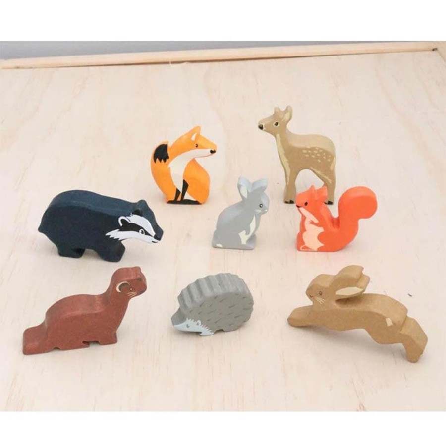 Kids Toys Tender Leaf Toys Animal Sets | 8 Woodland Animals