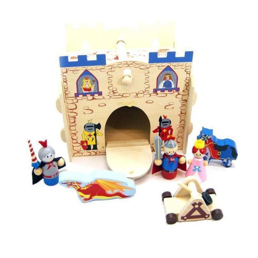 Kids Toys Kaper Kidz Wooden Toys | Kingdom Playset