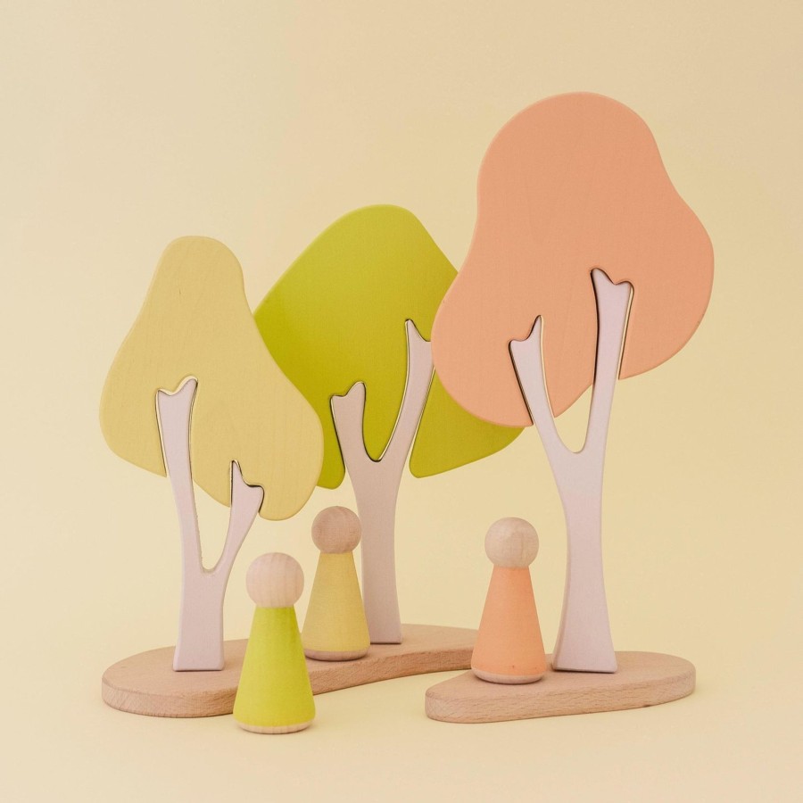 Kids Toys Euca Small World Play | Autumn Gum Trees