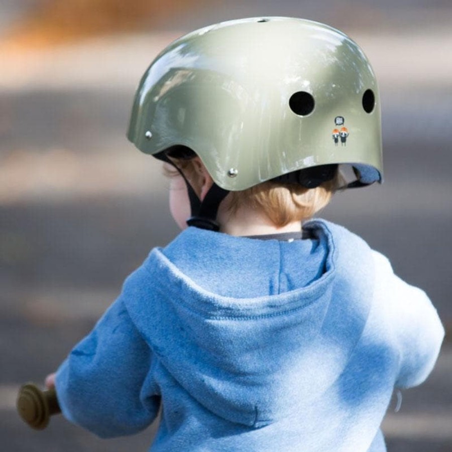 Kids Toys CoConuts Toddler Helmets | Vintage Green Helmet - Extra Small