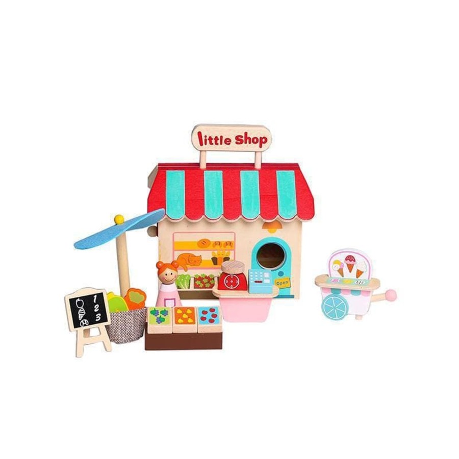 Kids Toys Kaper Kidz Kitchen Accessories | Grocery Store With Carry House