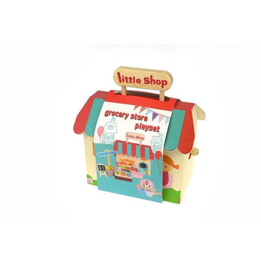 Kids Toys Kaper Kidz Kitchen Accessories | Grocery Store With Carry House