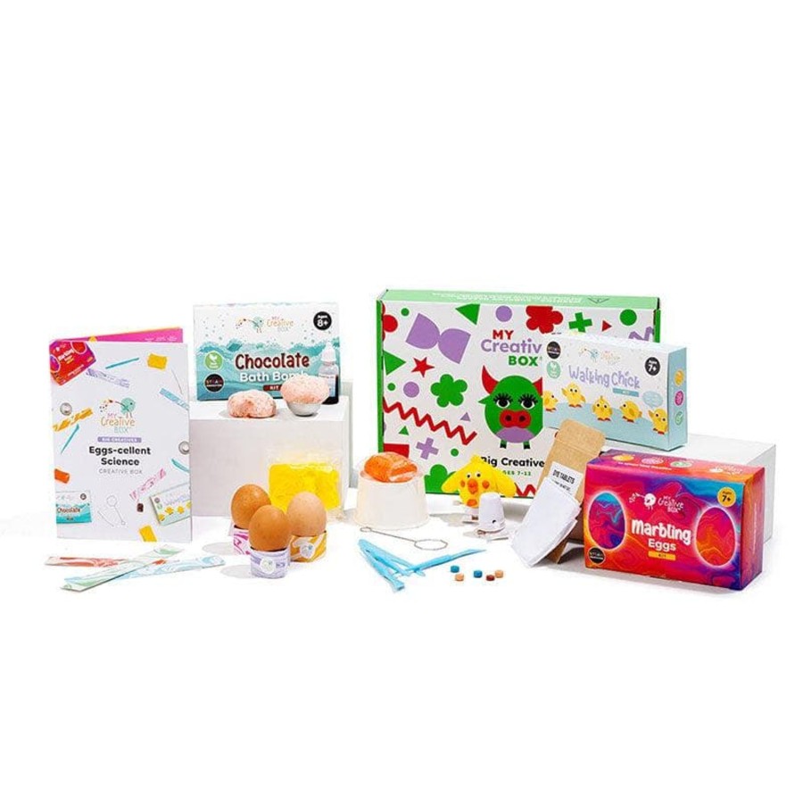 Kids Toys My Creative Box Colour & Paint | Big Creatives Eggs-Cellent Creative Box